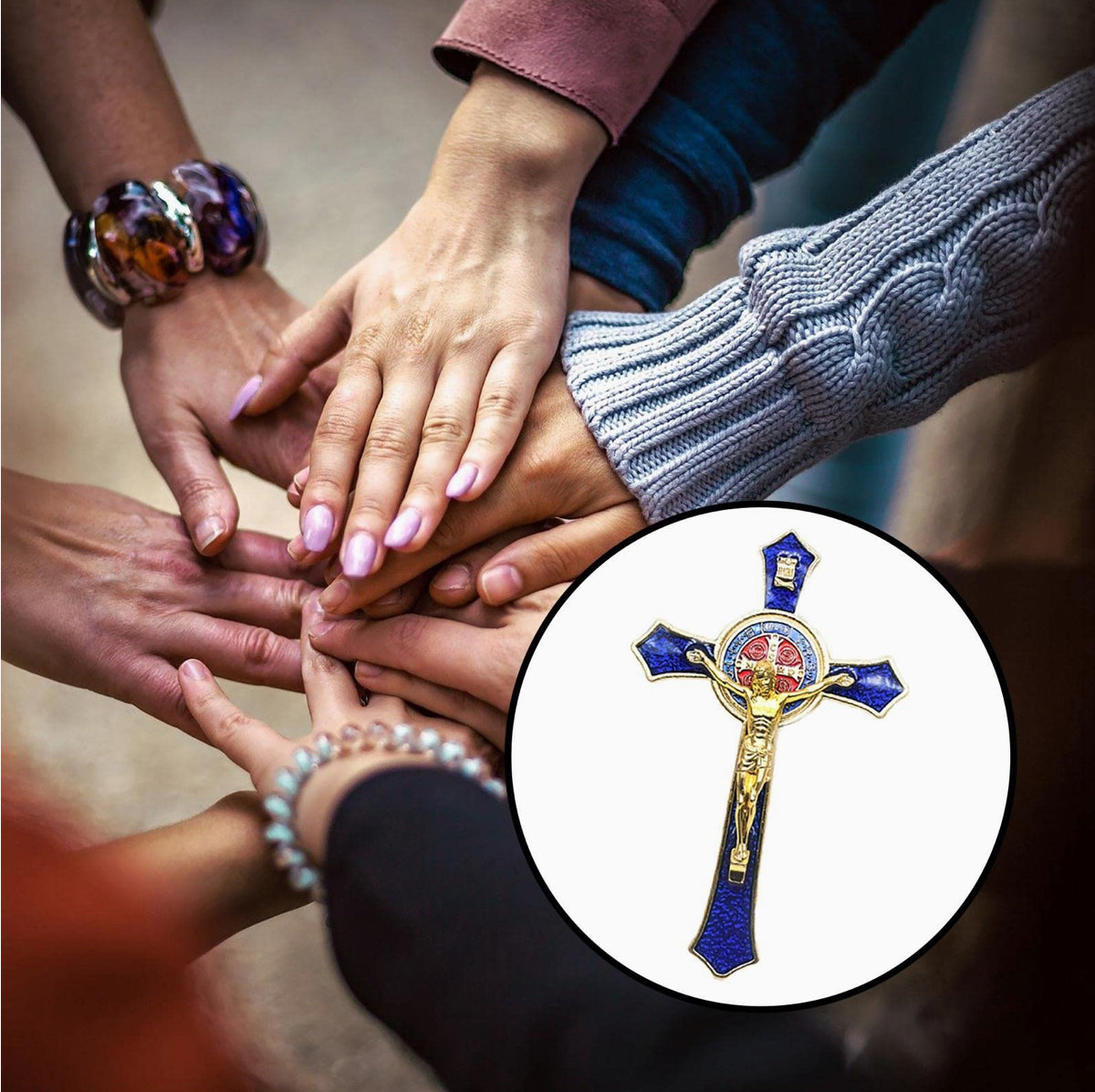 Blessed Crucifix With Saint Benedict Medal