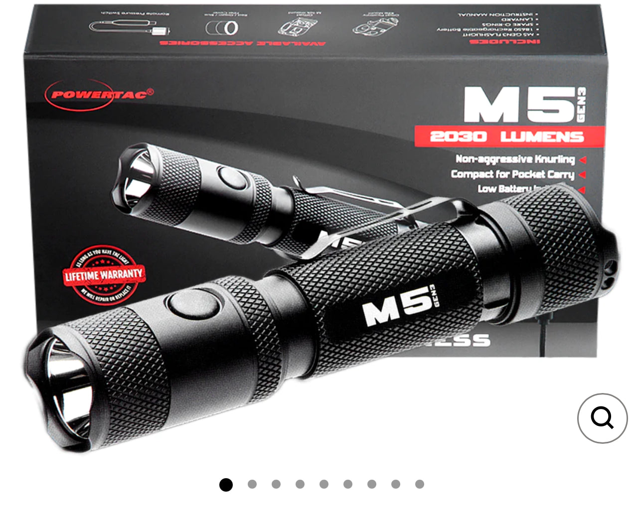 M5 GEN3 - 2,030 LUMEN EDC FLASHLIGHT