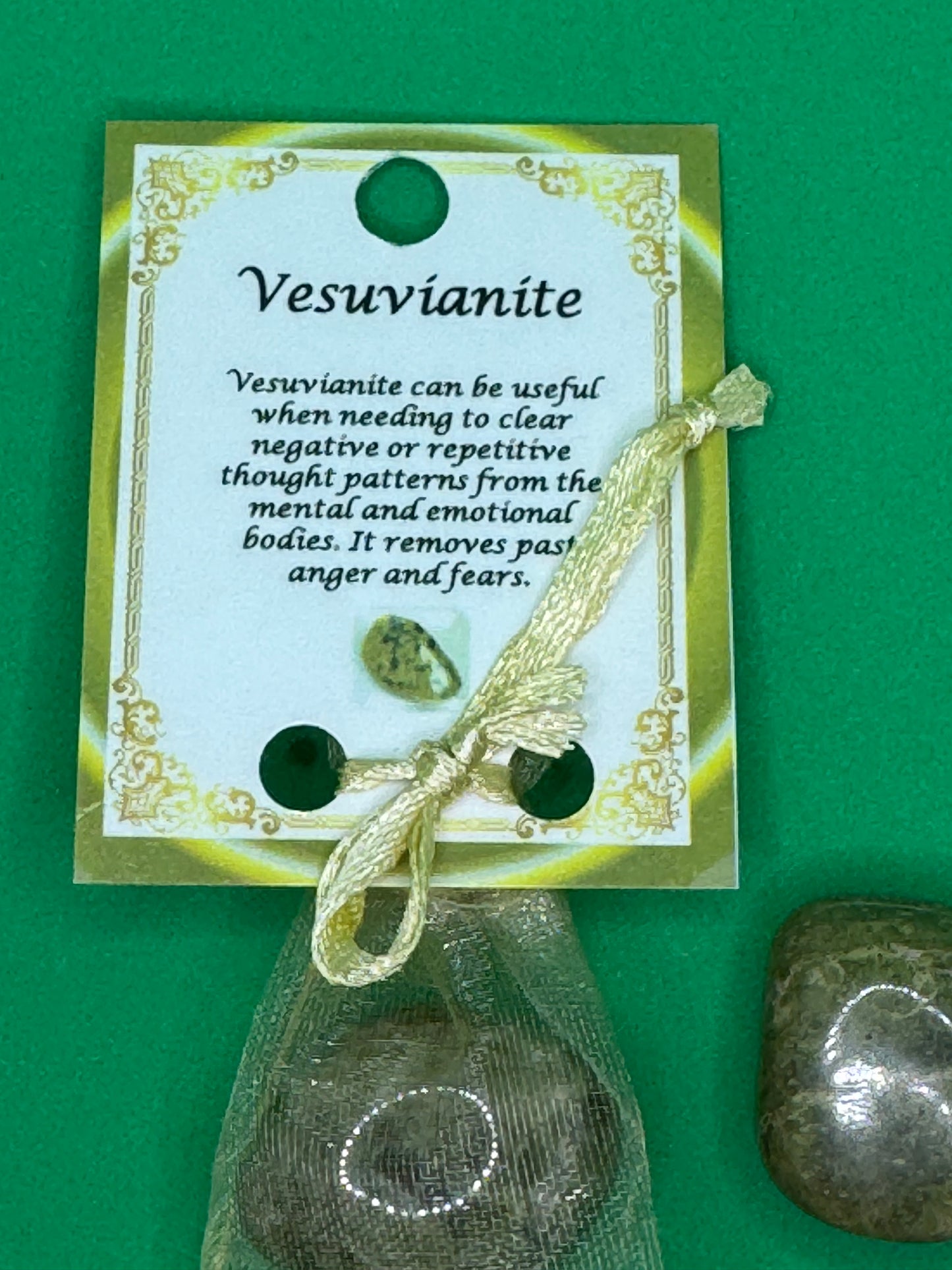 Pocket Gem Stone - Vesuvianite