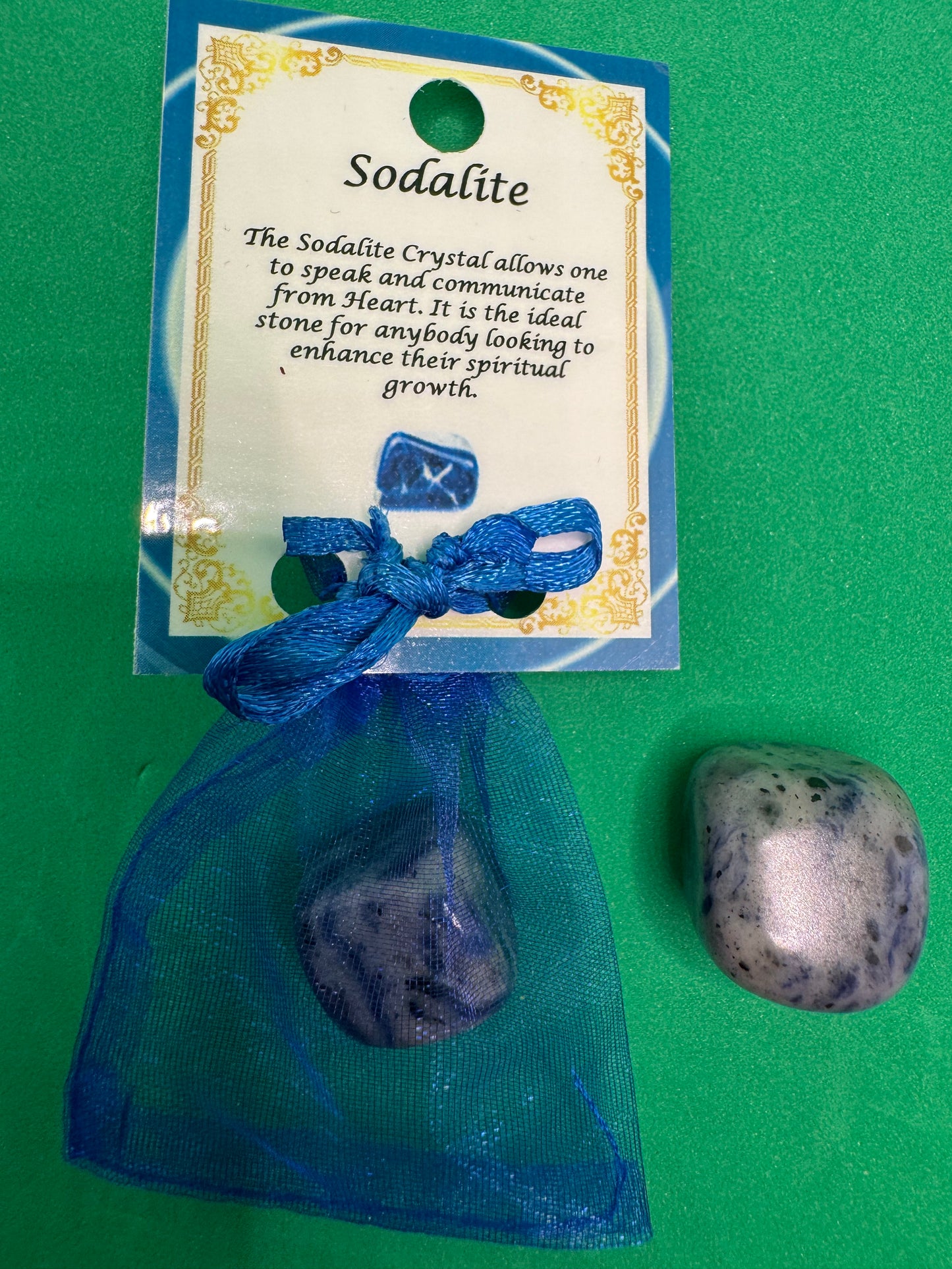 Pocket Gem Stone - Sodalite