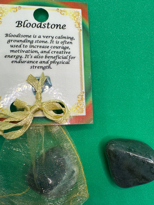 Pocket Gem Stone - Blood Stone