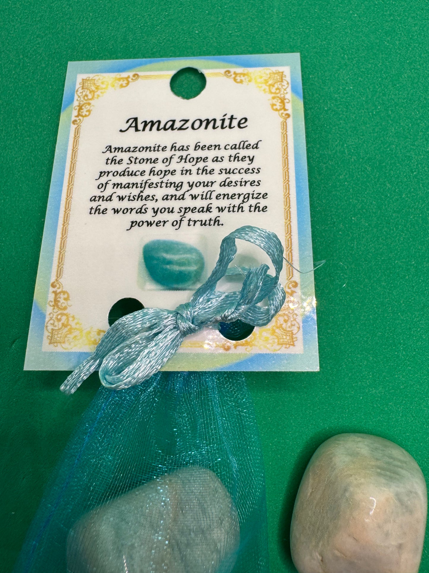 Pocket Gem Stone - Amazonite