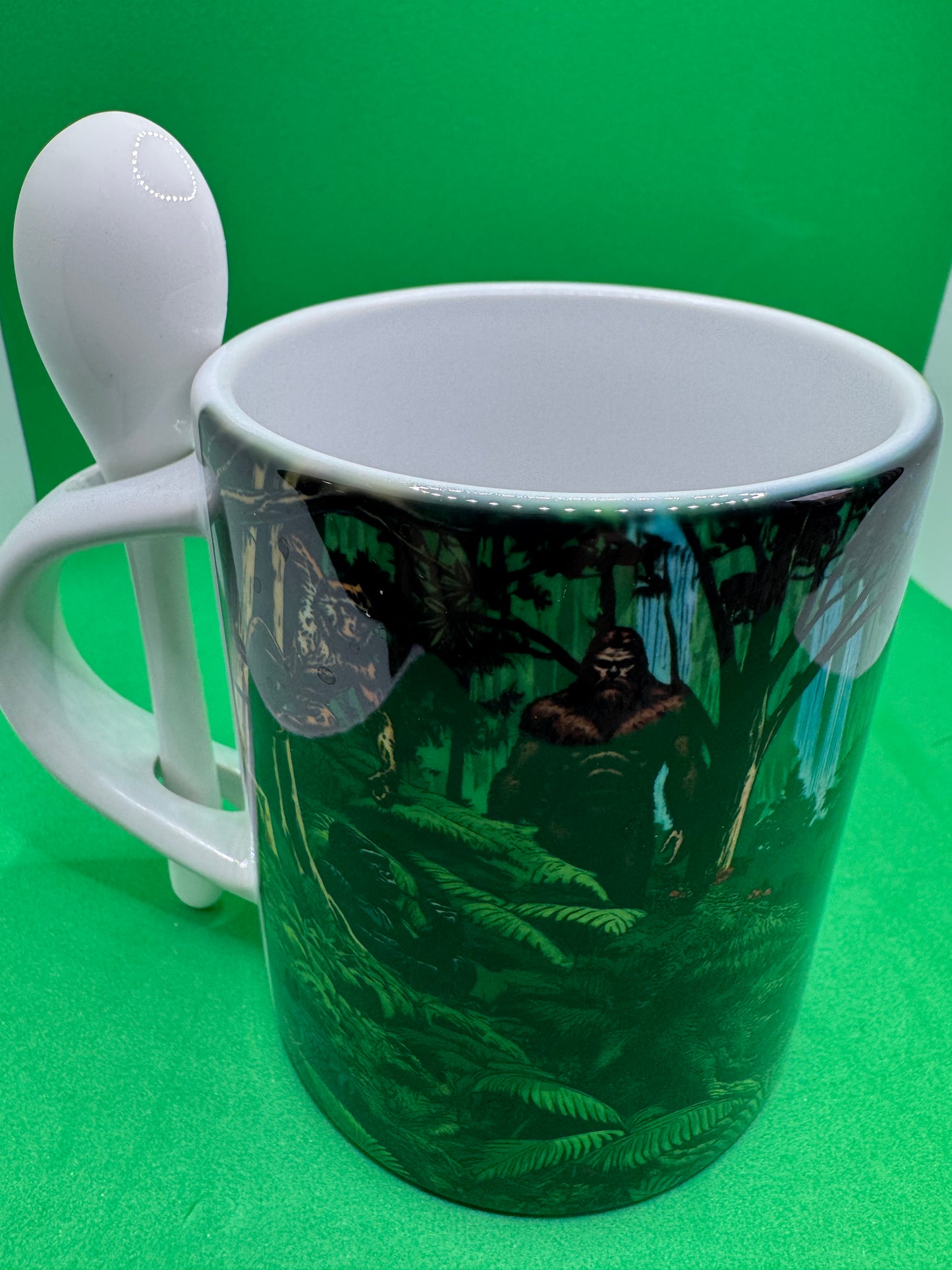 Bigfoot Coffee Mug W/Spoon