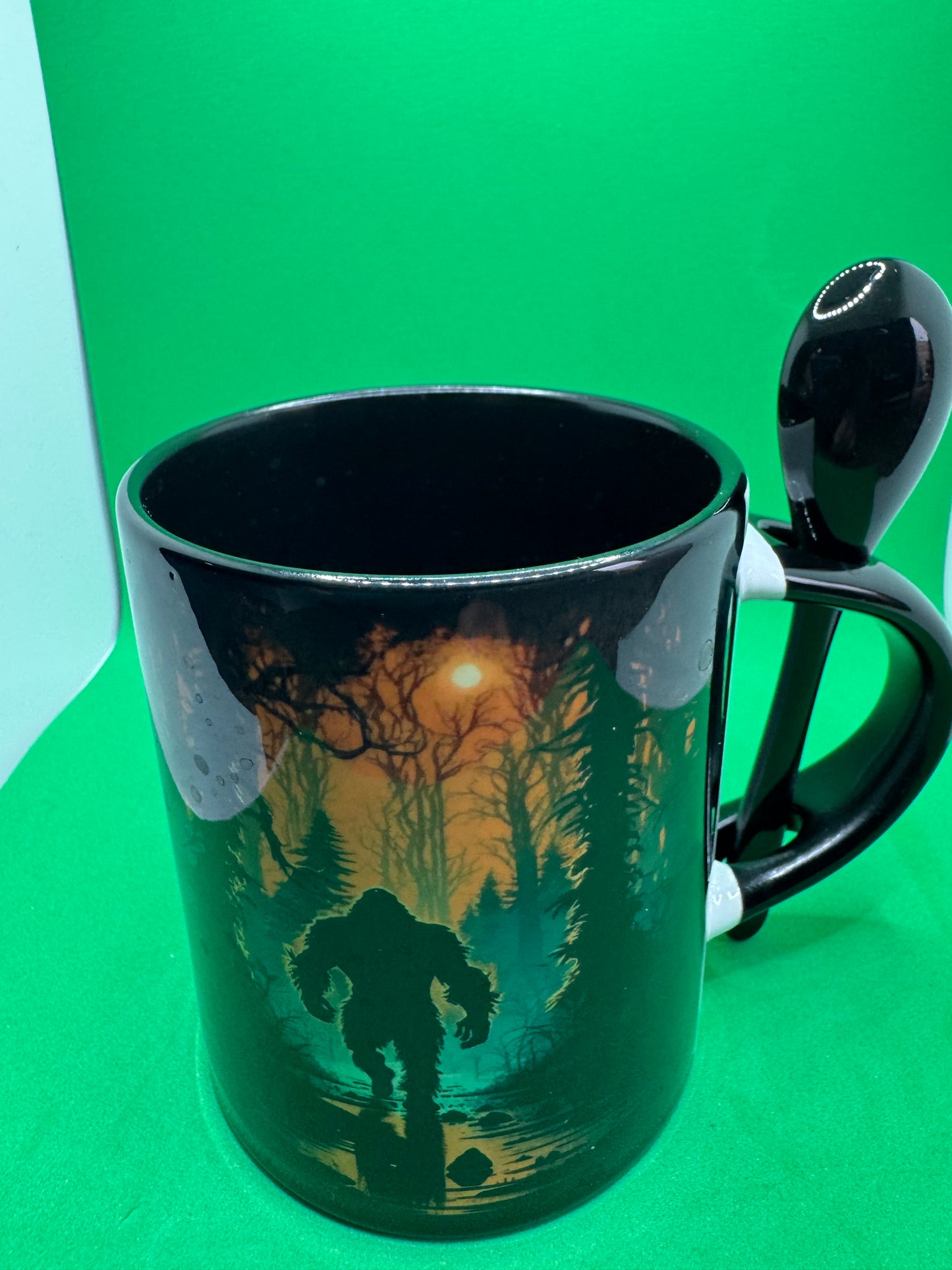 Bigfoot Coffee Mug W/Spoon