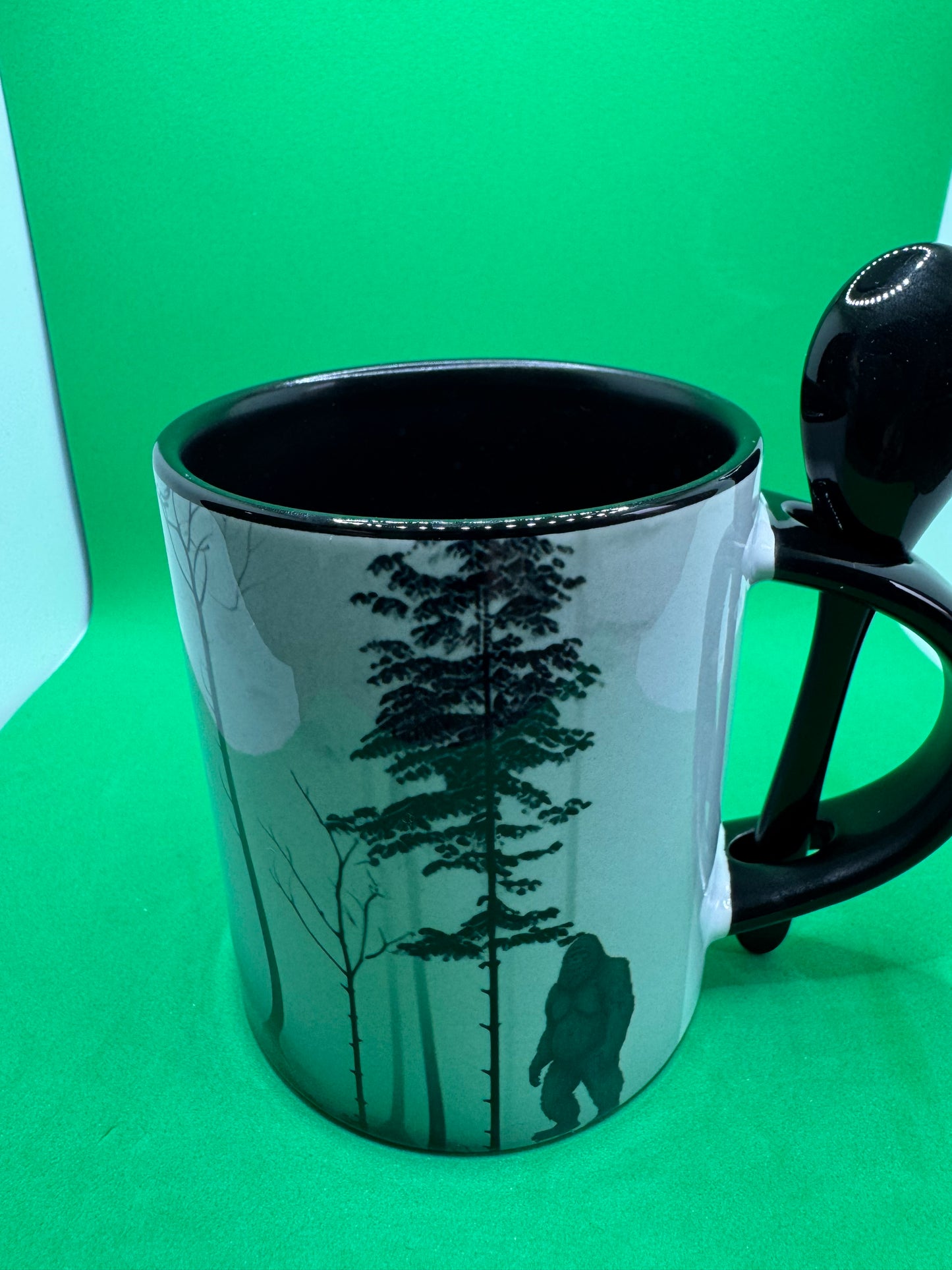 Bigfoot Coffee Mug W/Spoon