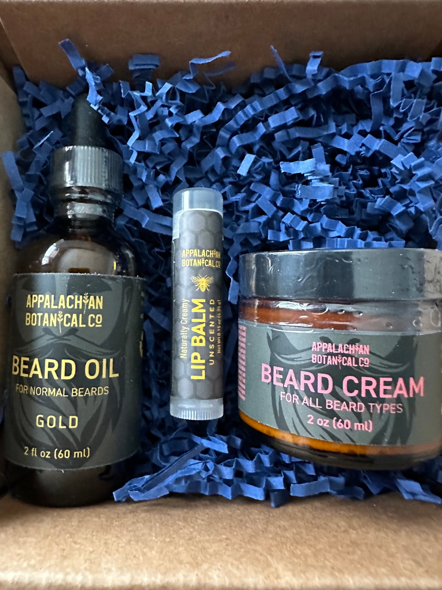 Appalachian Botanical Co. Beard Care Combo Gold Edition