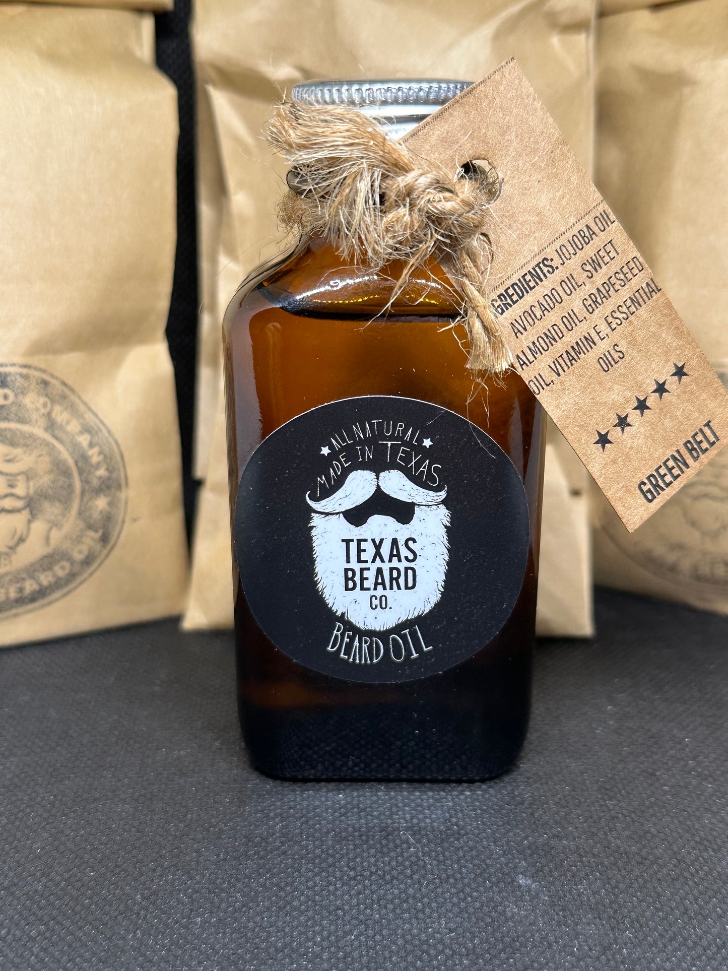 Texas Beard Oil ~ Green Belt Beard Oil - 3oz Bottle