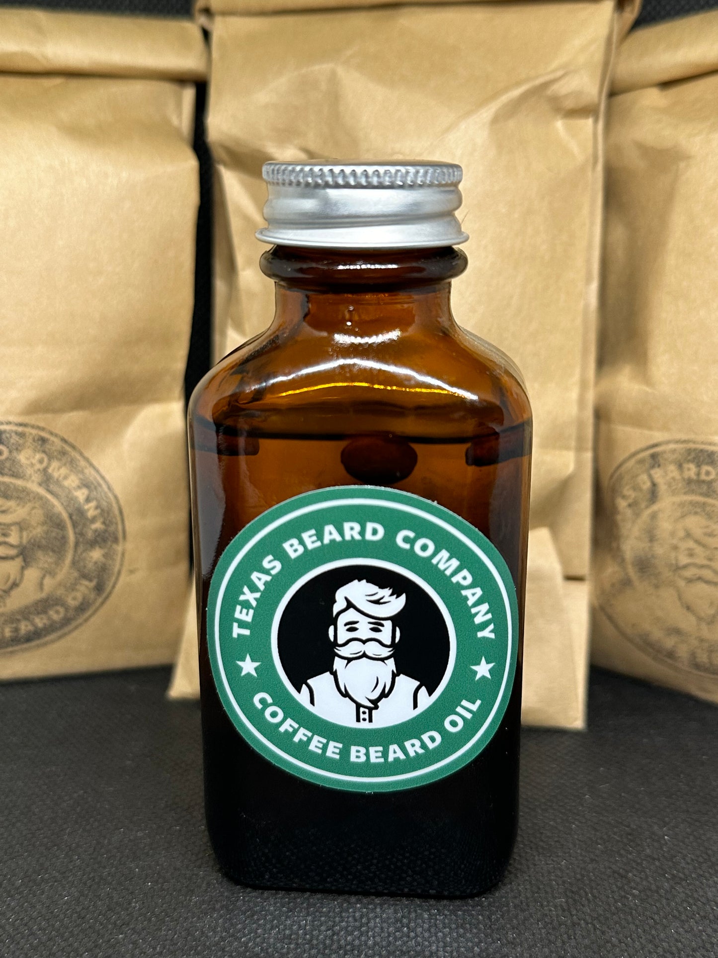 Texas Beard Co. Pecan Coffee Beard Oil - 3oz Bottle