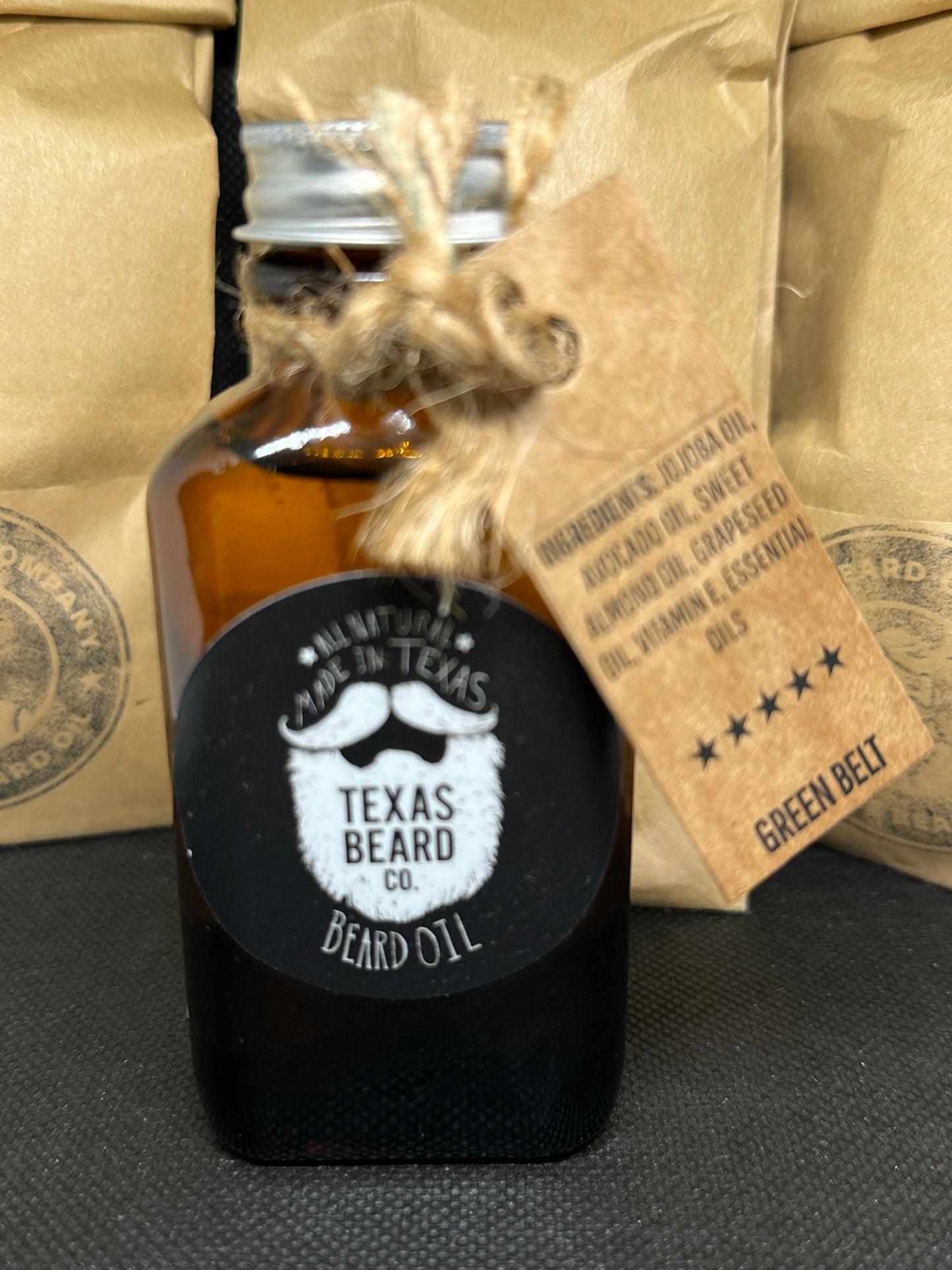 Texas Beard Co. Green Belt Beard Oil - 3oz Bottle