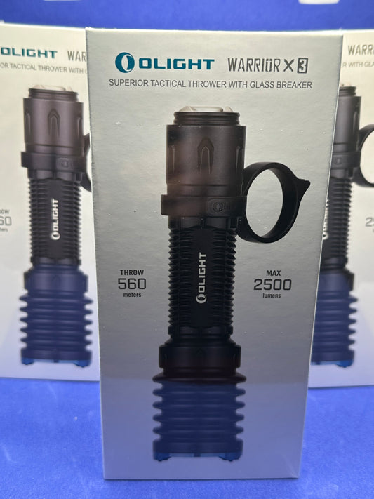 Warrior X 3 Tactical Flashlight 2500 Lumens