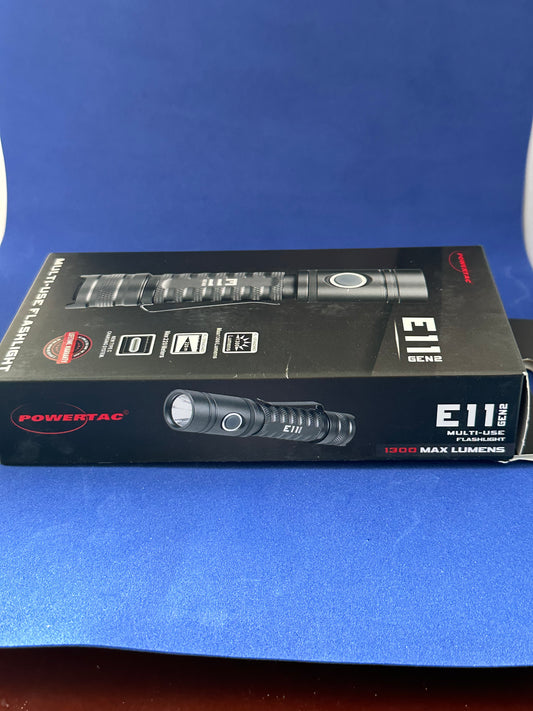 E11-G2 -1300 LUMEN RECHARGEABLE EDC FLASHLIGHT