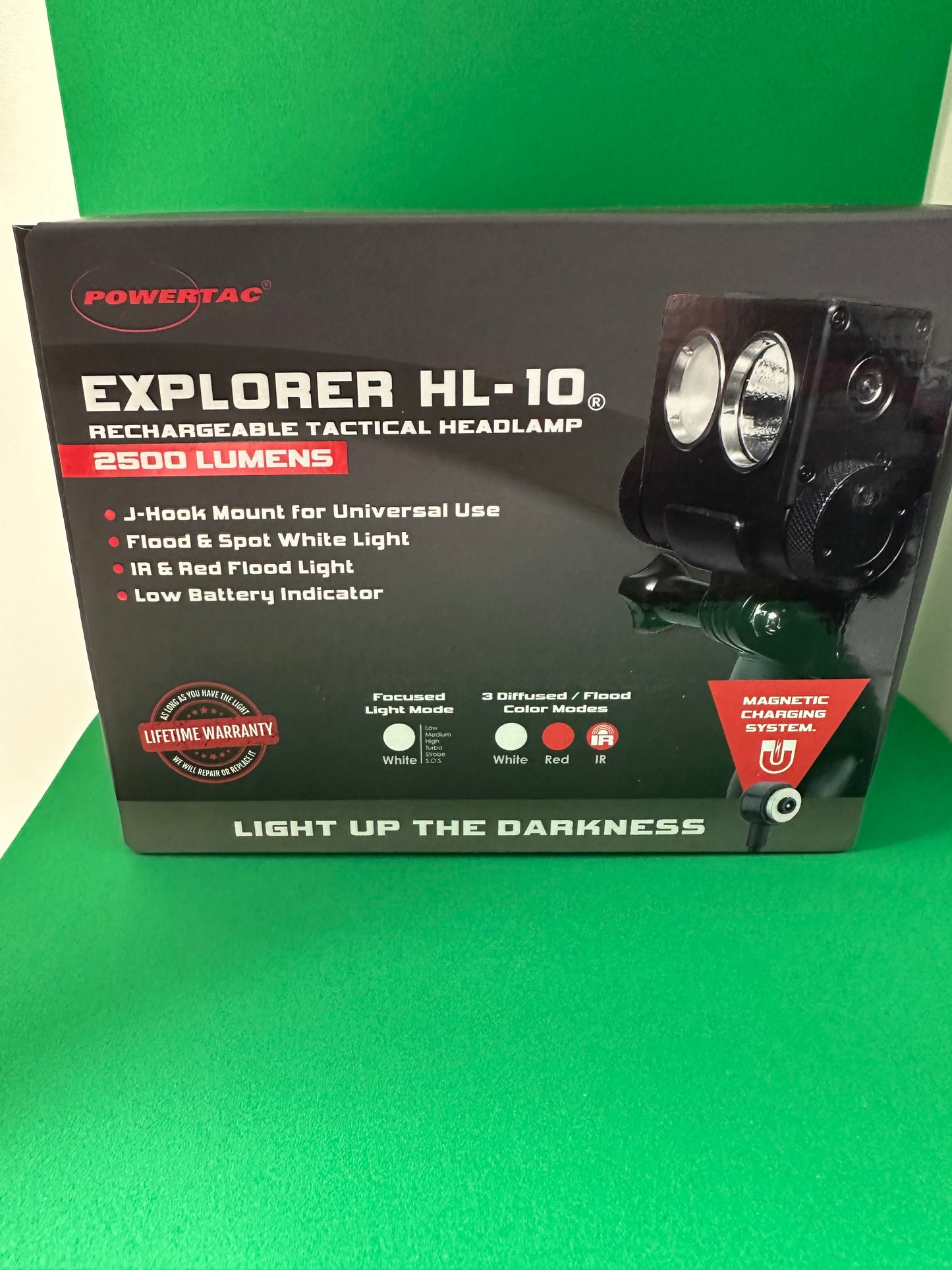 EXPLORER HL-10 - 2,500 LUMEN WHITE/RED/IR HEADLAMP