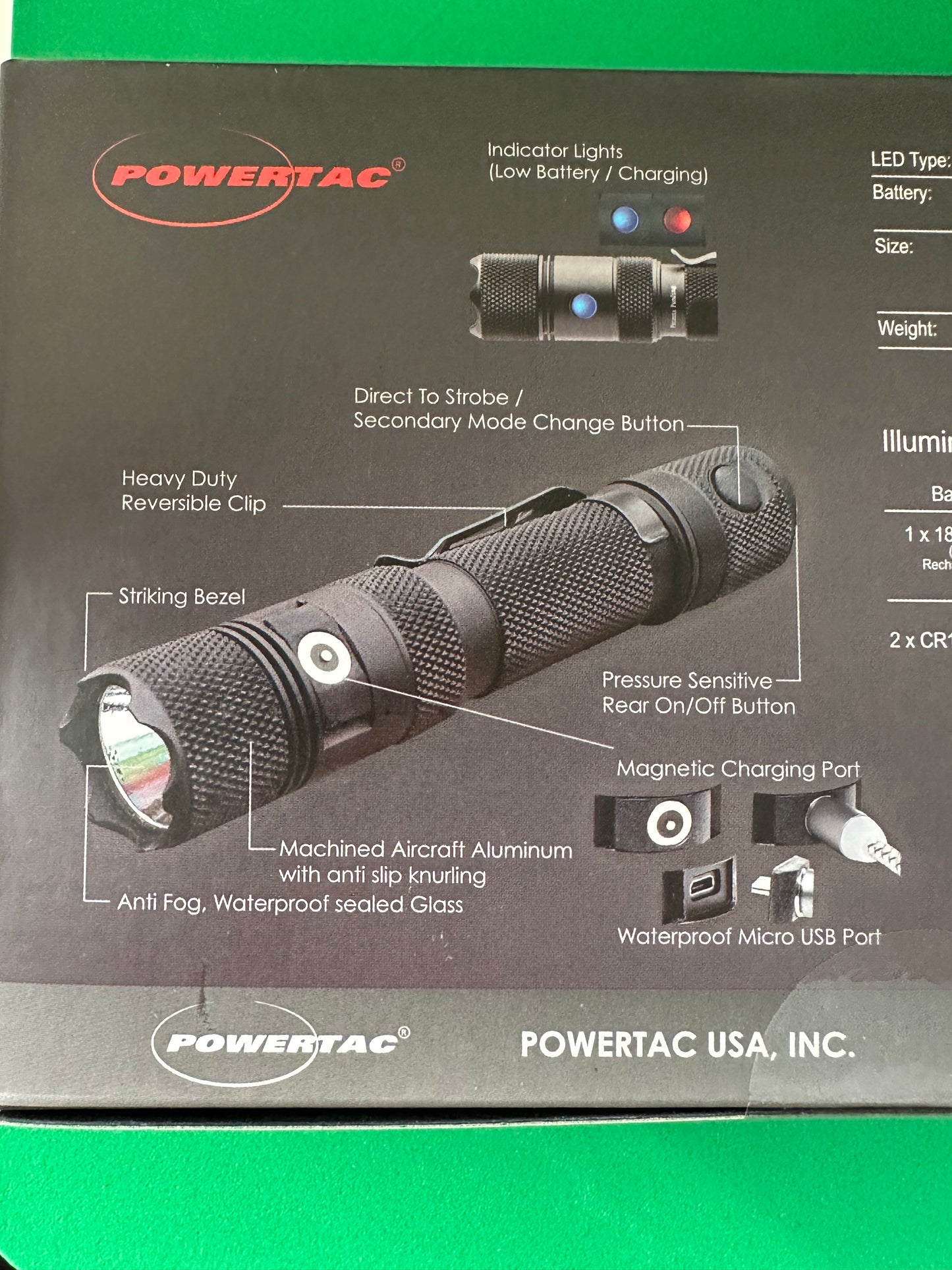 E9R GEN4 - 2,550 LUMEN TACTICAL EDC FLASHLIGHT