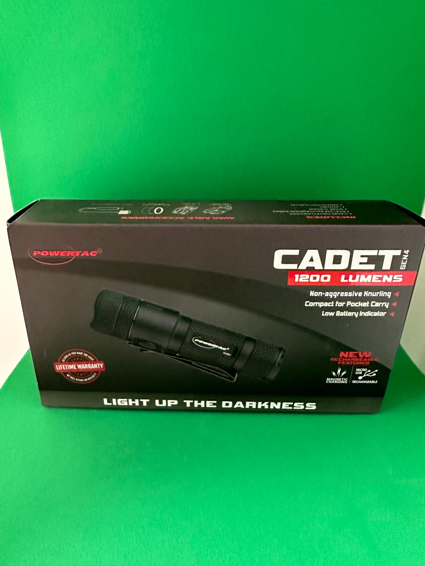 CADET GEN4 1,200 LUMEN TACTICAL EDC FLASHLIGHT