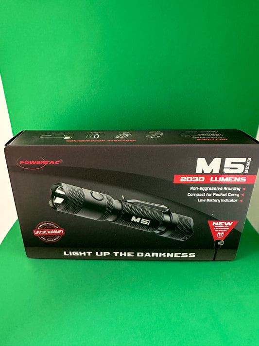 M5 GEN3 - 2,030 LUMEN EDC FLASHLIGHT